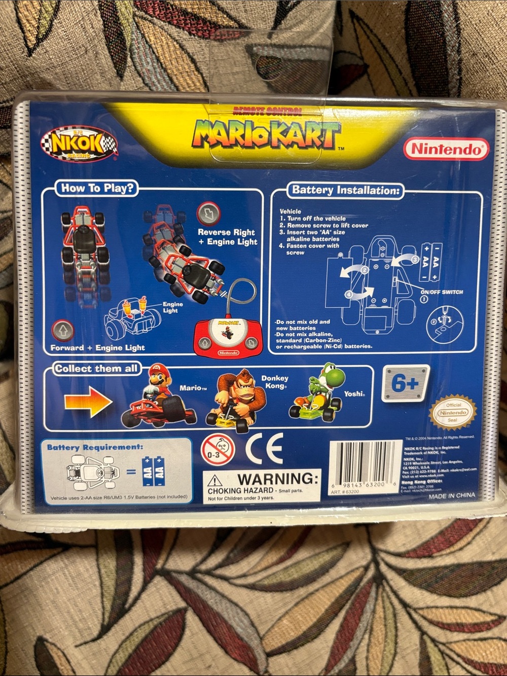 NWT Nintendo Mario Kart Remote Control - Picture 2 of 9